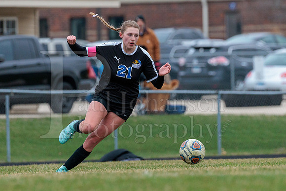 Rockford Christian Girls Varsity Soccer vs Auburn 4-1-2025-1124