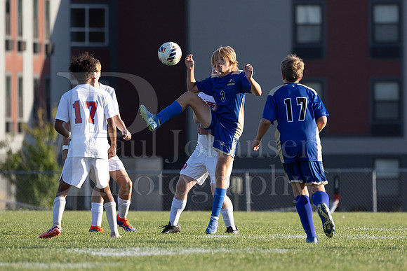 Rockford Christian Boys Varsity Soccer vs Oregon 10-2-2024-0991
