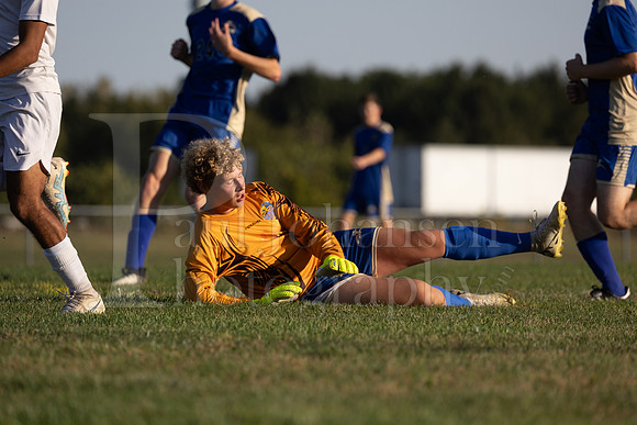 Rockford Christian Boys Varsity Soccer vs Oregon 10-2-2024-0757