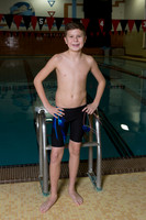 Rockford Christian Middle School Swimming Team and Individual Pictures Winter 2016