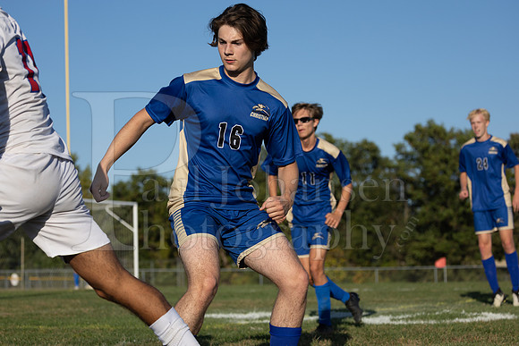 Rockford Christian Boys Varsity Soccer vs Oregon 10-2-2024-0470