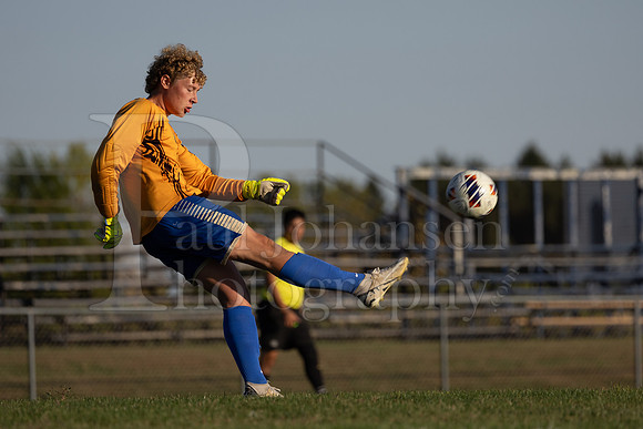 Rockford Christian Boys Varsity Soccer vs Oregon 10-2-2024-0730