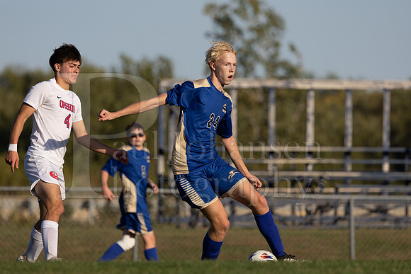 Rockford Christian Boys Varsity Soccer vs Oregon 10-2-2024-0581