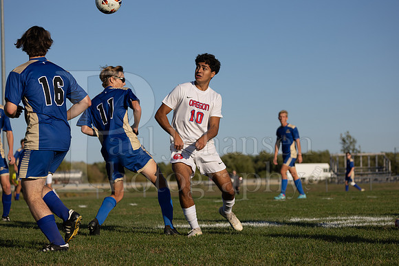 Rockford Christian Boys Varsity Soccer vs Oregon 10-2-2024-0455