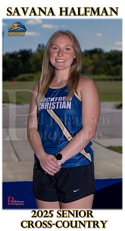 RC Fall 2024 Senior Banner Cross Country Savana Halfman