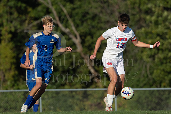 Rockford Christian Boys Varsity Soccer vs Oregon 10-2-2024-0404