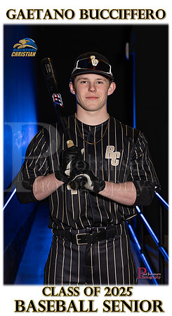 RC Spring 2025 Senior Baseball Banner Gaetano Bucciffera