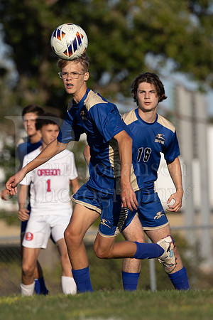 Rockford Christian Boys Varsity Soccer vs Oregon 10-2-2024-0587