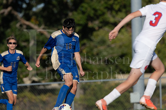 Rockford Christian Boys Varsity Soccer vs Oregon 10-2-2024-0283