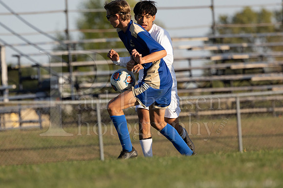 Rockford Christian Boys Varsity Soccer vs Oregon 10-2-2024-1034