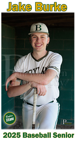 Boylan Baseball Senior 2025 Jake Burke