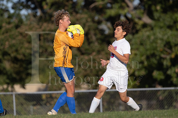 Rockford Christian Boys Varsity Soccer vs Oregon 10-2-2024-0673