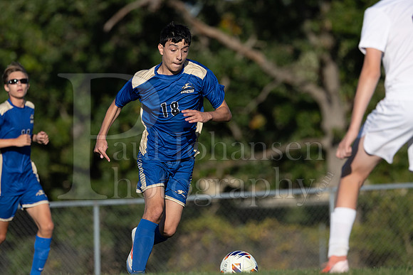 Rockford Christian Boys Varsity Soccer vs Oregon 10-2-2024-0276