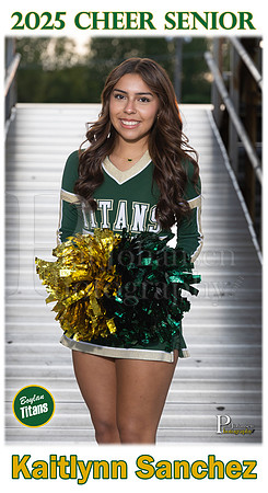 Boylan Cheer Senior 2025 Kaitlynn Sanchez