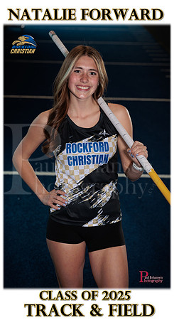RC Spring 2025 Senior Tracik Banner Natalie Forward