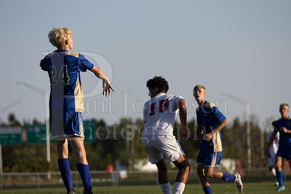 Rockford Christian Boys Varsity Soccer vs Oregon 10-2-2024-0875