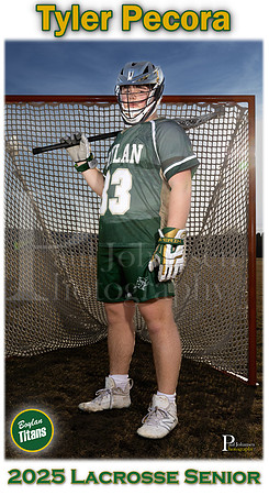 Boylan lacrosse Senior 2025 Tyler Pecora