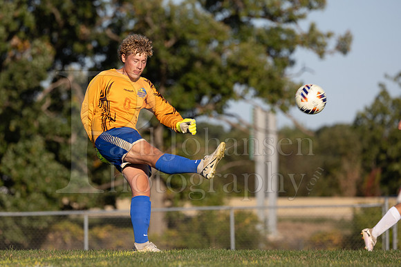 Rockford Christian Boys Varsity Soccer vs Oregon 10-2-2024-0499