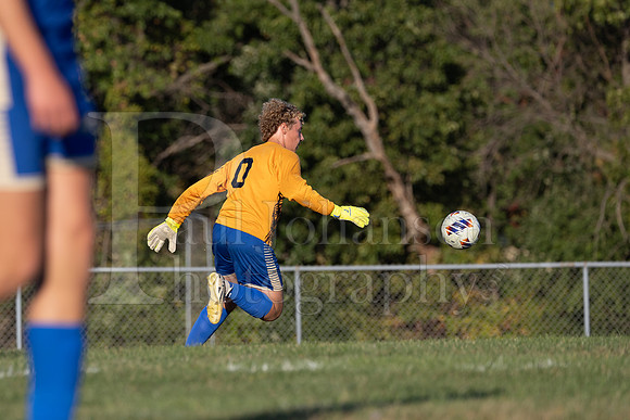 Rockford Christian Boys Varsity Soccer vs Oregon 10-2-2024-0665