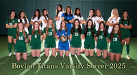 Boylan Girls Varsity Soccer Seniors Shoot and Banners 4-17-2025