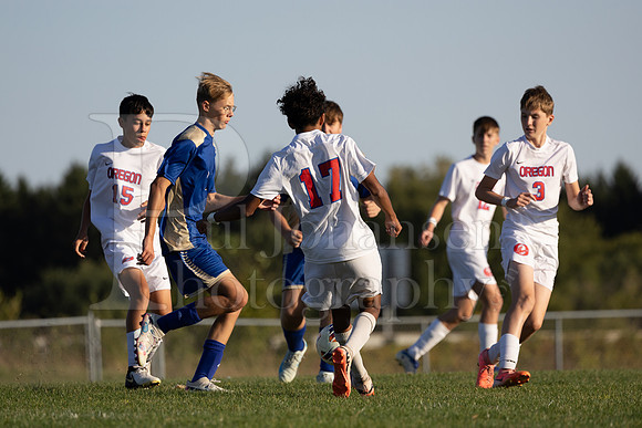 Rockford Christian Boys Varsity Soccer vs Oregon 10-2-2024-0677