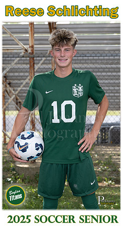 Boylan Boys Soccer Senior 2025 Reese Schlichting