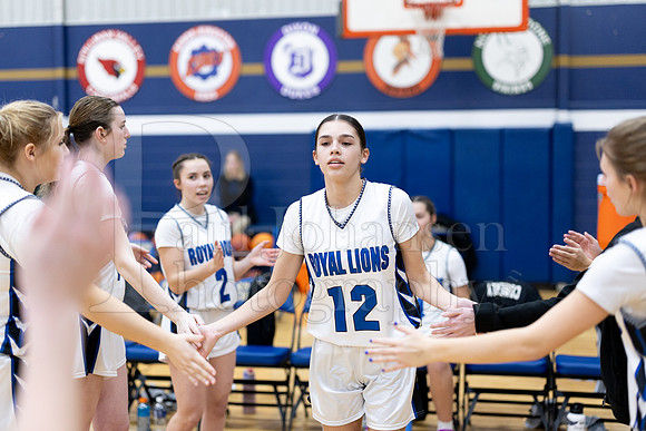 Rockford Christian Girls Varsity Basketball vs Lutheran 1-13-2025-0060