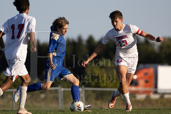 Rockford Christian Boys Varsity Soccer vs Oregon 10-2-2024-0523