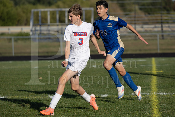 Rockford Christian Boys Varsity Soccer vs Oregon 10-2-2024-0170