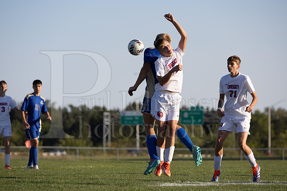 Rockford Christian Boys Varsity Soccer vs Oregon 10-2-2024-0552