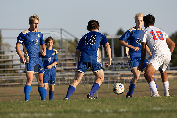 Rockford Christian Boys Varsity Soccer vs Oregon 10-2-2024-0784