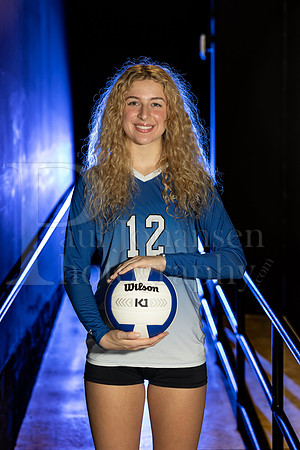 Rockford Christian Girls Varsity Volleyball Senior Banners Fall 2024-0093