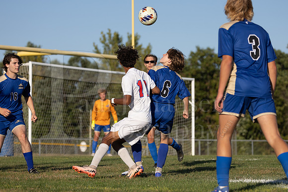 Rockford Christian Boys Varsity Soccer vs Oregon 10-2-2024-0485