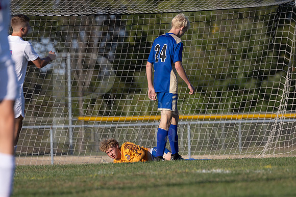 Rockford Christian Boys Varsity Soccer vs Oregon 10-2-2024-0340