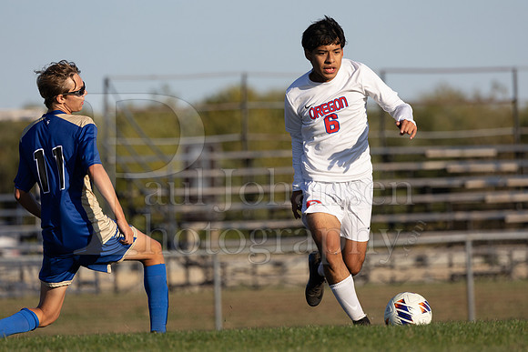 Rockford Christian Boys Varsity Soccer vs Oregon 10-2-2024-0645