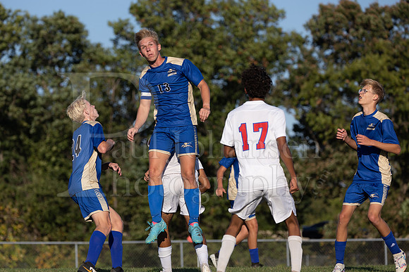 Rockford Christian Boys Varsity Soccer vs Oregon 10-2-2024-0479