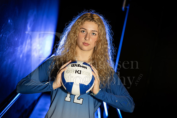 Rockford Christian Girls Varsity Volleyball Senior Banners Fall 2024-0103