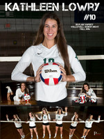 Boylan Varisty Girls Volleyball Kat Lowry #10