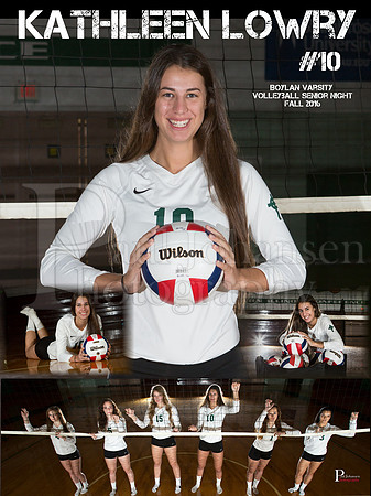 Boylan Varisty Girls Volleyball Kat Lowry #10