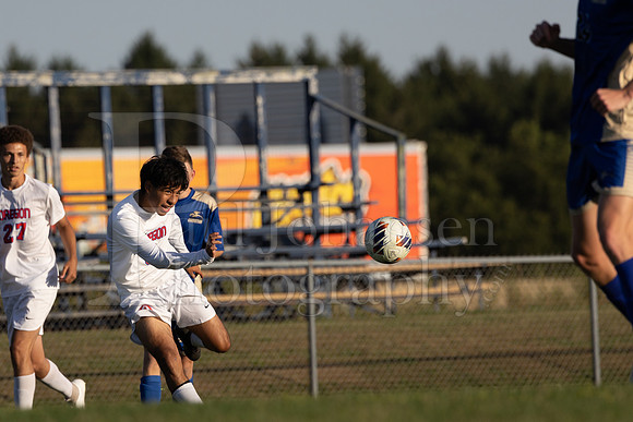 Rockford Christian Boys Varsity Soccer vs Oregon 10-2-2024-0853