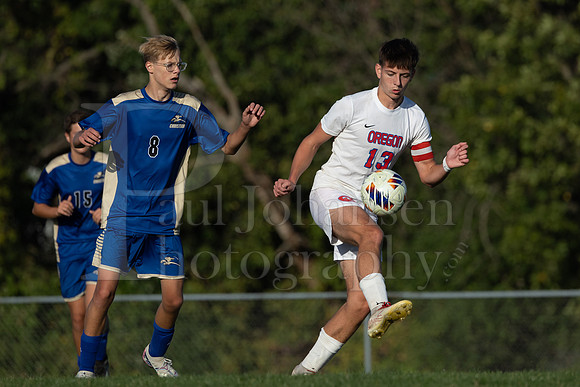 Rockford Christian Boys Varsity Soccer vs Oregon 10-2-2024-0401