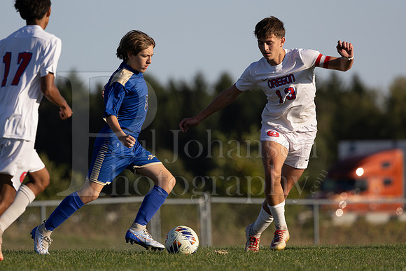 Rockford Christian Boys Varsity Soccer vs Oregon 10-2-2024-0522