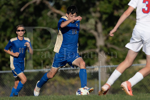 Rockford Christian Boys Varsity Soccer vs Oregon 10-2-2024-0280