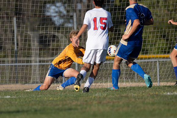 Rockford Christian Boys Varsity Soccer vs Oregon 10-2-2024-0329