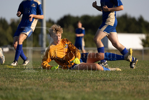 Rockford Christian Boys Varsity Soccer vs Oregon 10-2-2024-0759