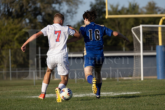 Rockford Christian Boys Varsity Soccer vs Oregon 10-2-2024-0319