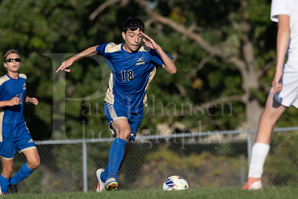 Rockford Christian Boys Varsity Soccer vs Oregon 10-2-2024-0275