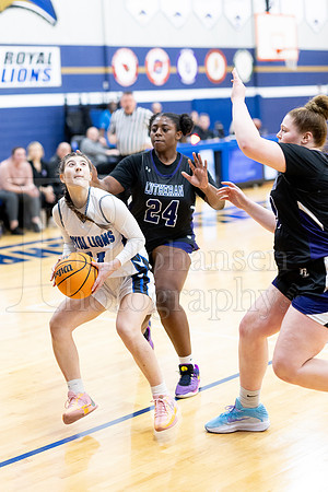 Rockford Christian Girls Varsity Basketball vs Lutheran 1-13-2025-0129