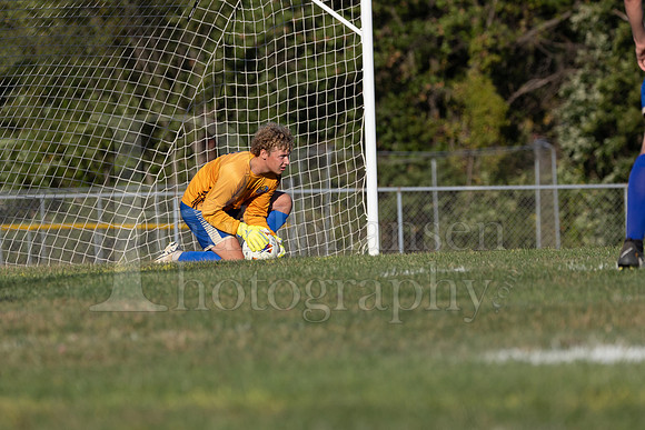 Rockford Christian Boys Varsity Soccer vs Oregon 10-2-2024-0495