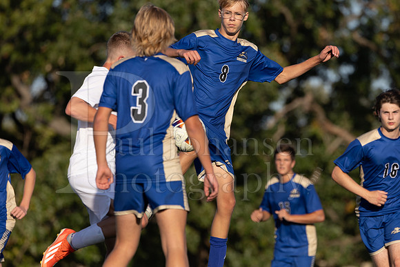 Rockford Christian Boys Varsity Soccer vs Oregon 10-2-2024-0597